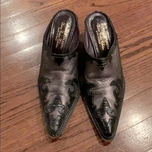 Donal J Pliner Western Mule Slides